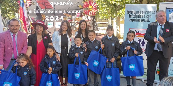 Exitosa Inauguración del Año Escolar Municipal en dependencias del Colegio El Melón.