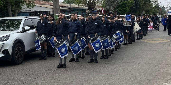 Desfile interno del Jardín Infantil “Los Nogalitos”.