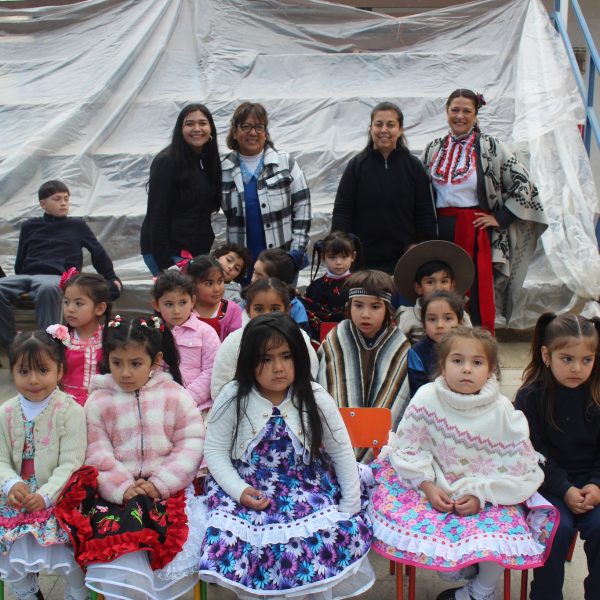 Celebración Día de la chilenidad en mi escuela