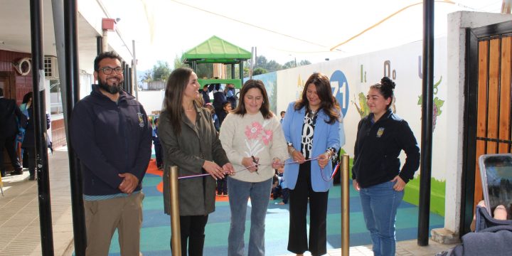 Inauguración oficial de nuestro proyecto de Conservación de Infraestructura