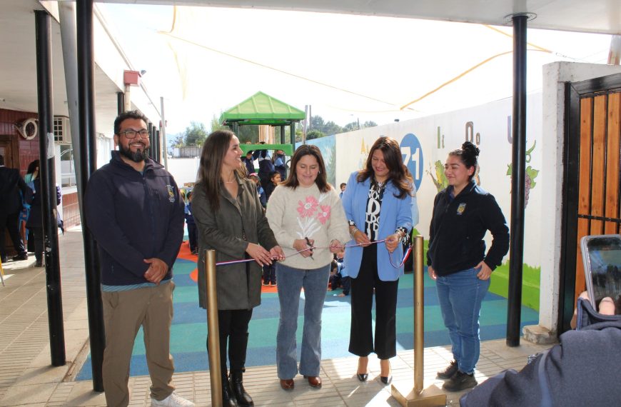 Inauguración oficial de nuestro proyecto de Conservación de Infraestructura